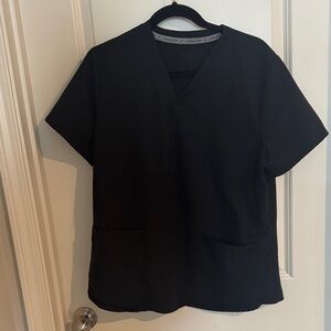 Fabletics Black V-Neck Top